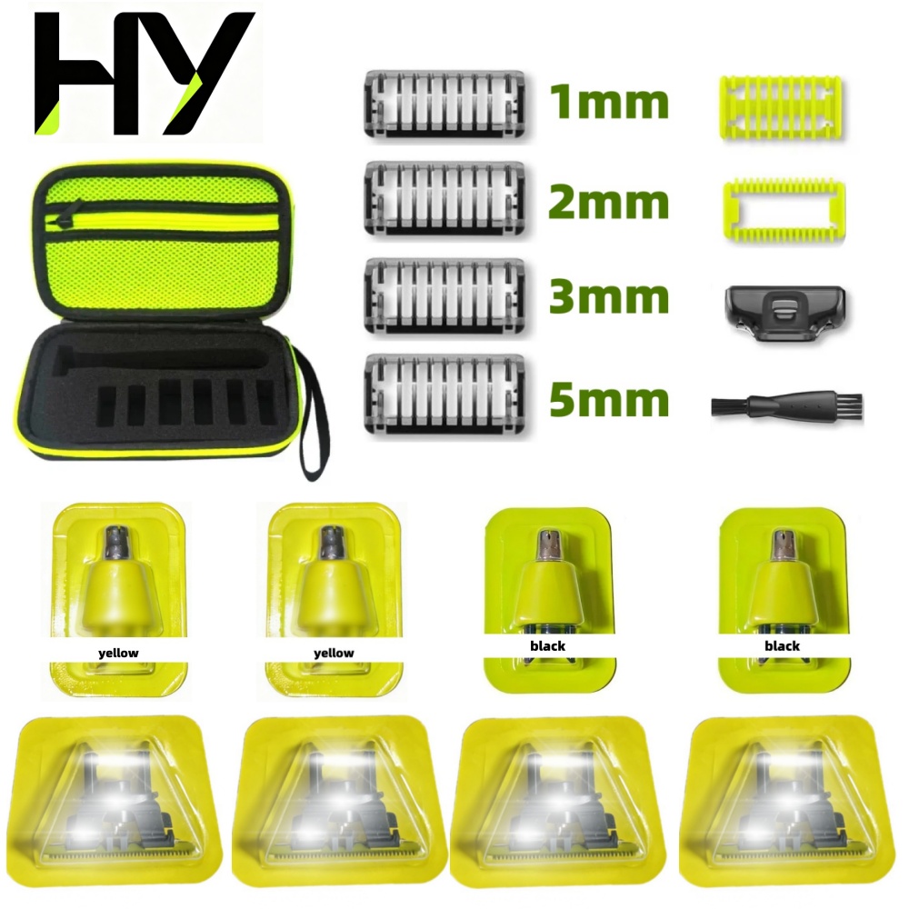 Electric Shaver Rotary - Vervangingsset voor elektrische trimmer-scheerapparaat voor OneBlade,