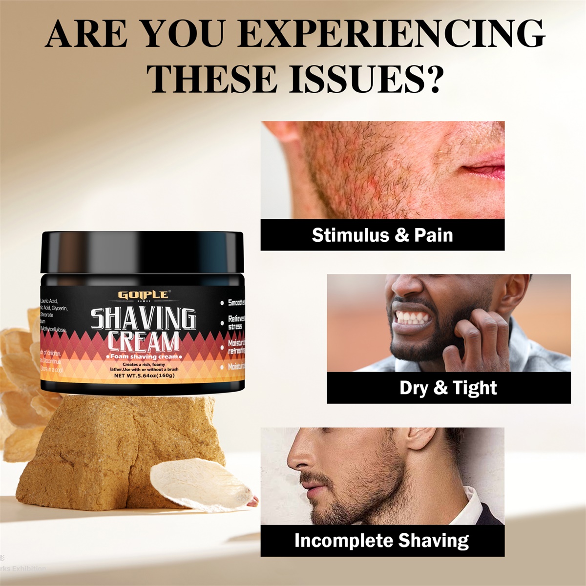 Scheercrème-set voor mannen Ro - Shaving Cream recensie en prijs