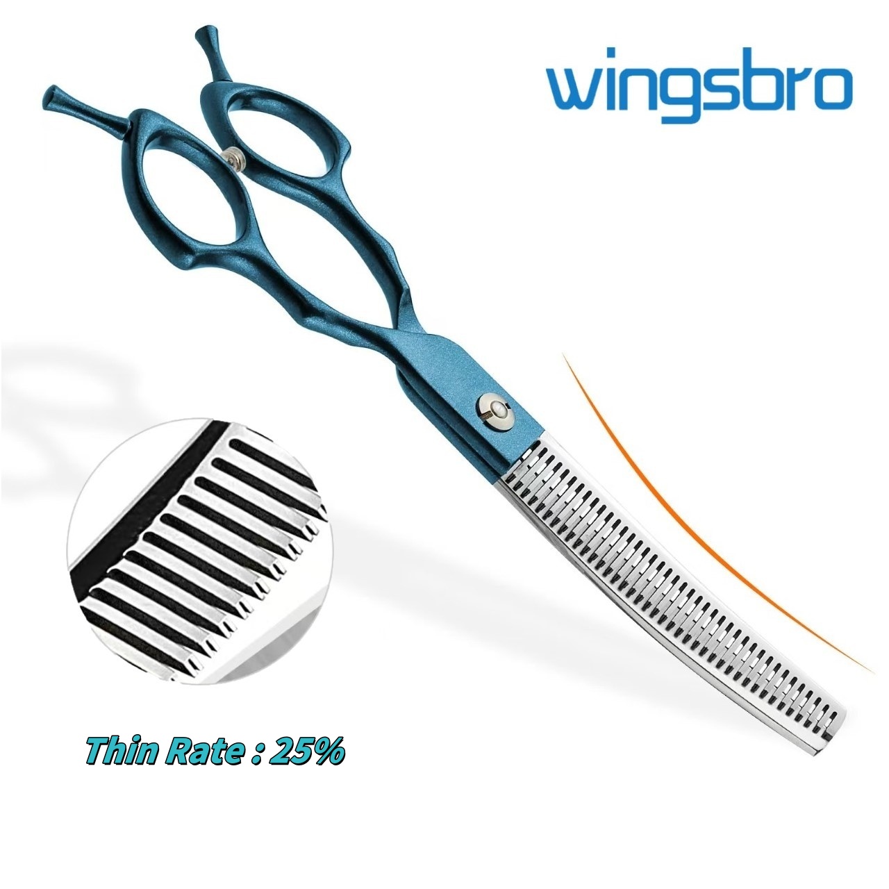 7 inch gebogen chunkerschaar v - Grooming Scissors recensie en prijs